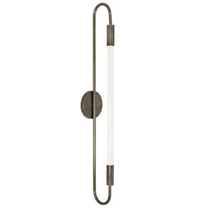 Arandela Plafon Parede Teto Sabre Tubular Quarto Bronze T8