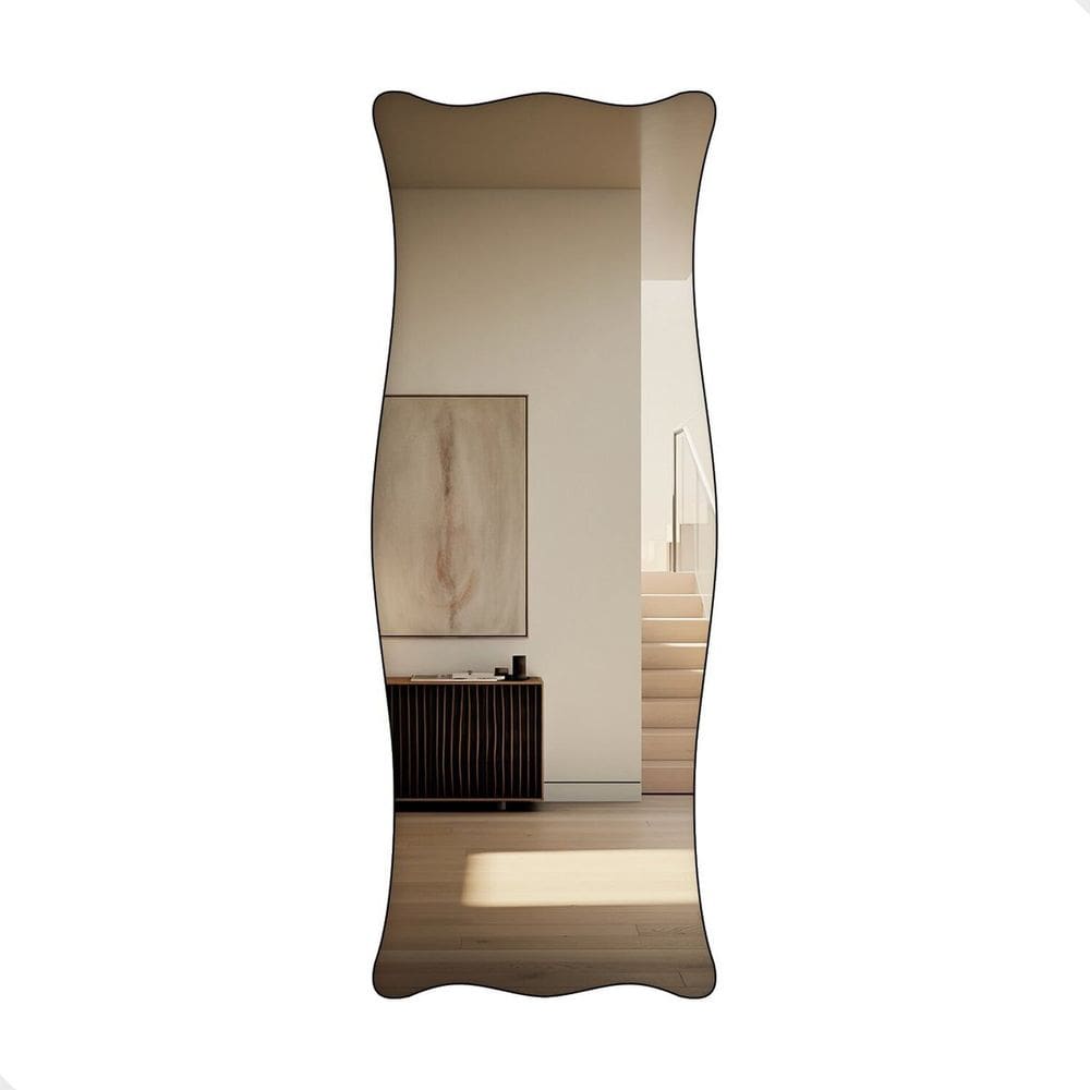 Espelho Corpo Inteiro Moderno do Pinterest 70x170cm Paris Caramelo