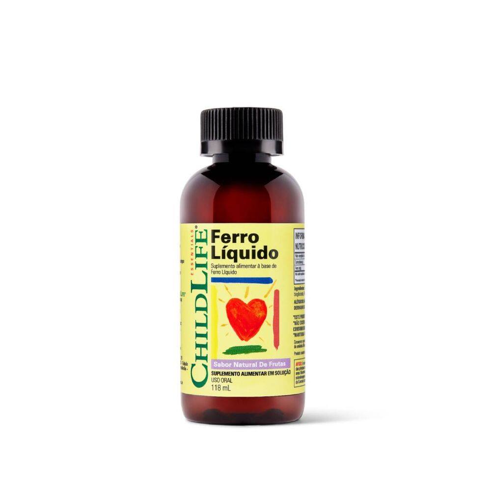 Suplemento Ferro Líquido ChildLife 118ml