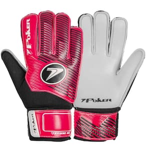 Luva de Goleiro Juvenil Unissex Futebol de Campo Training Neo Jr Super Grip Poker 01093