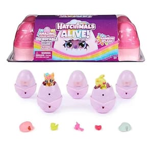 Hatchimals Alive Ovos Surpresa Rainbow Splash - Sunny