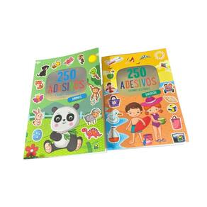 Livro Infantil 250 Adesivos Criando Histórias Diversão
