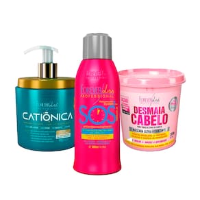 Cronograma Capilar para Cabelo Elástico Forever Liss