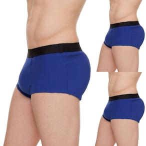 Kit 3 Cuecas Levanta Bumbum Mini Boxer Traseiro John Skull