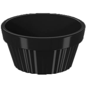 Ramekin 30ml Molho Maionese Shoyu Restaurante Preto Ramequim