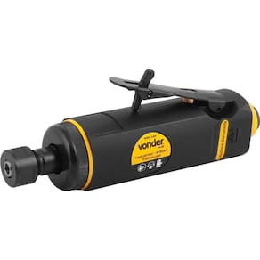 Retífica pneumática curta reta 1/4" 6,35 mm RPC 144 VONDER P
