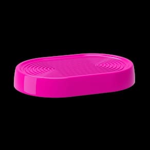 BANDEJA OBLONGA ALEGRA 24X16 CM - PINK - Produfest