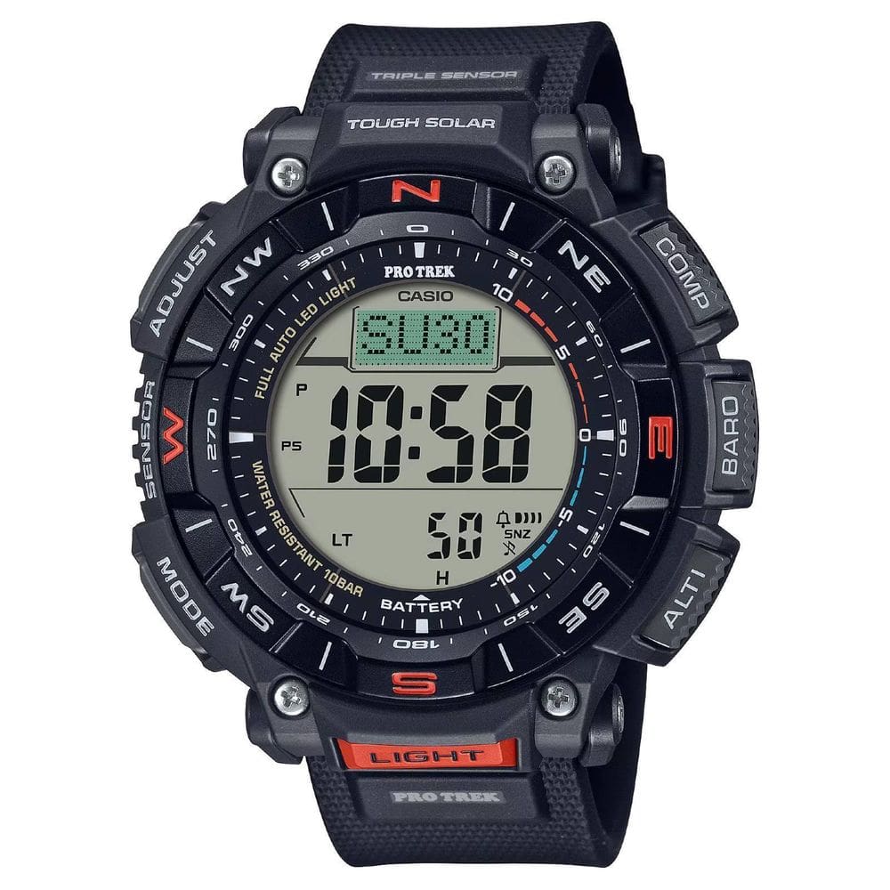Relógio Casio Pro Trek Prg-340-1Dr Preto