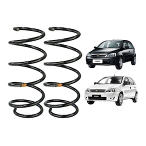 Molas Helicoidais Esquerdo + Direito Dianteiras Cofap Corsa Hatch 1.8 2002 A 2012