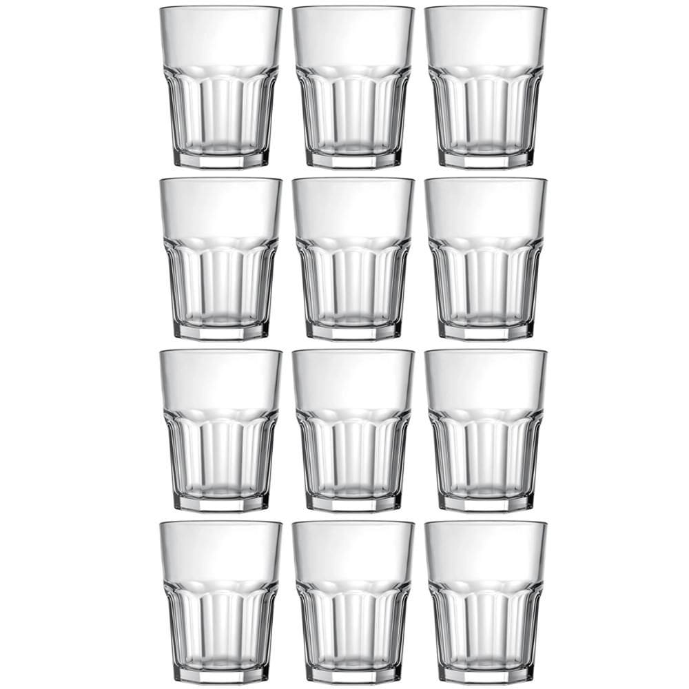 Jogo 12 Copos Bristol 60ml para Dose e Shot Nadir Figueiredo em Vidro Transparente