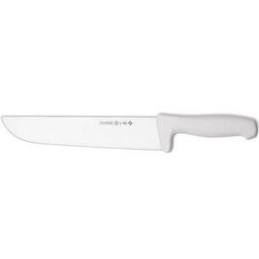 Faca Mundial para Açougueiro de Carne 10` Masterline em Aço Inox Cabo Plástico Branco