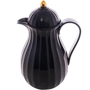 Garrafa Térmica Café Vintage Lyor Preta 1L Bule Plástico Jumeirah Bebidas
