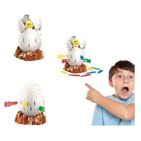 Brinquedo Jogo Divertido Infantil Quebra Ovo Pula Espadas