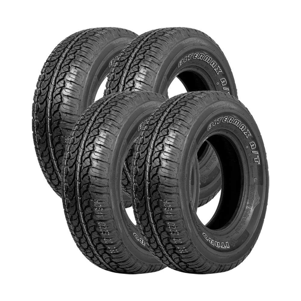 Jogo 4 Pneus Itaro Aro 16 Altermax A/T 265/75R16 123/120S - Letras Brancas