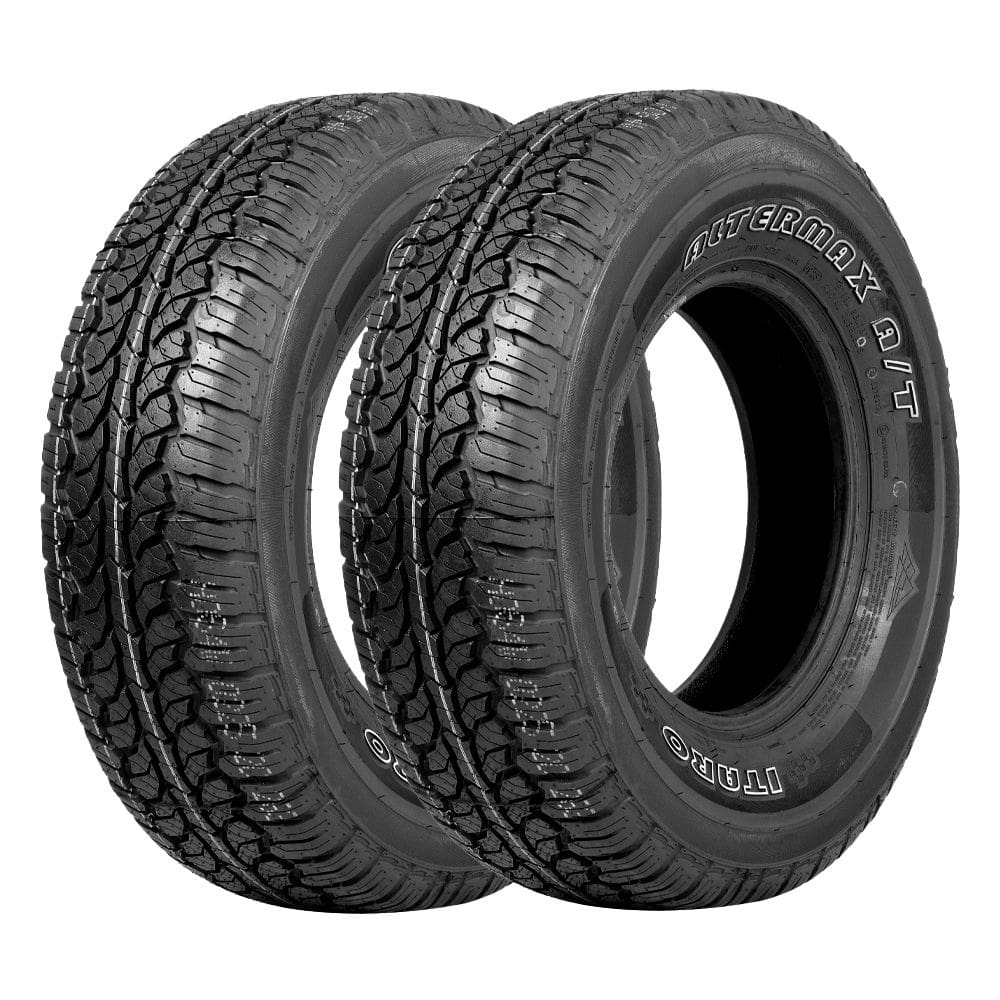 Jogo 2 Pneus Itaro Aro 16 Altermax A/T 265/75R16 123/120S - Letras Brancas