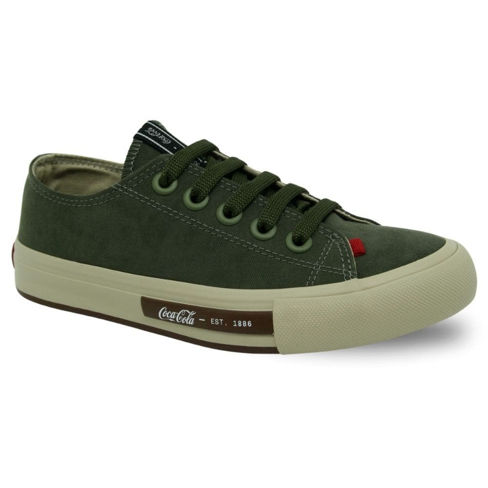 Tênis Coca-Cola Daytona Suede Verde CC2255