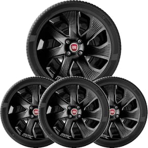 4X Calota Fiat Grand Siena Punto Aro15 Black Piano 214Cp