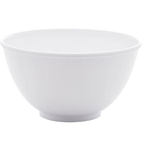 Bowl de Melamina 12x6,5cm Branco Basic Lyor Cumbuca Tigela para Fruta Sobremesa Cereais Ingredientes