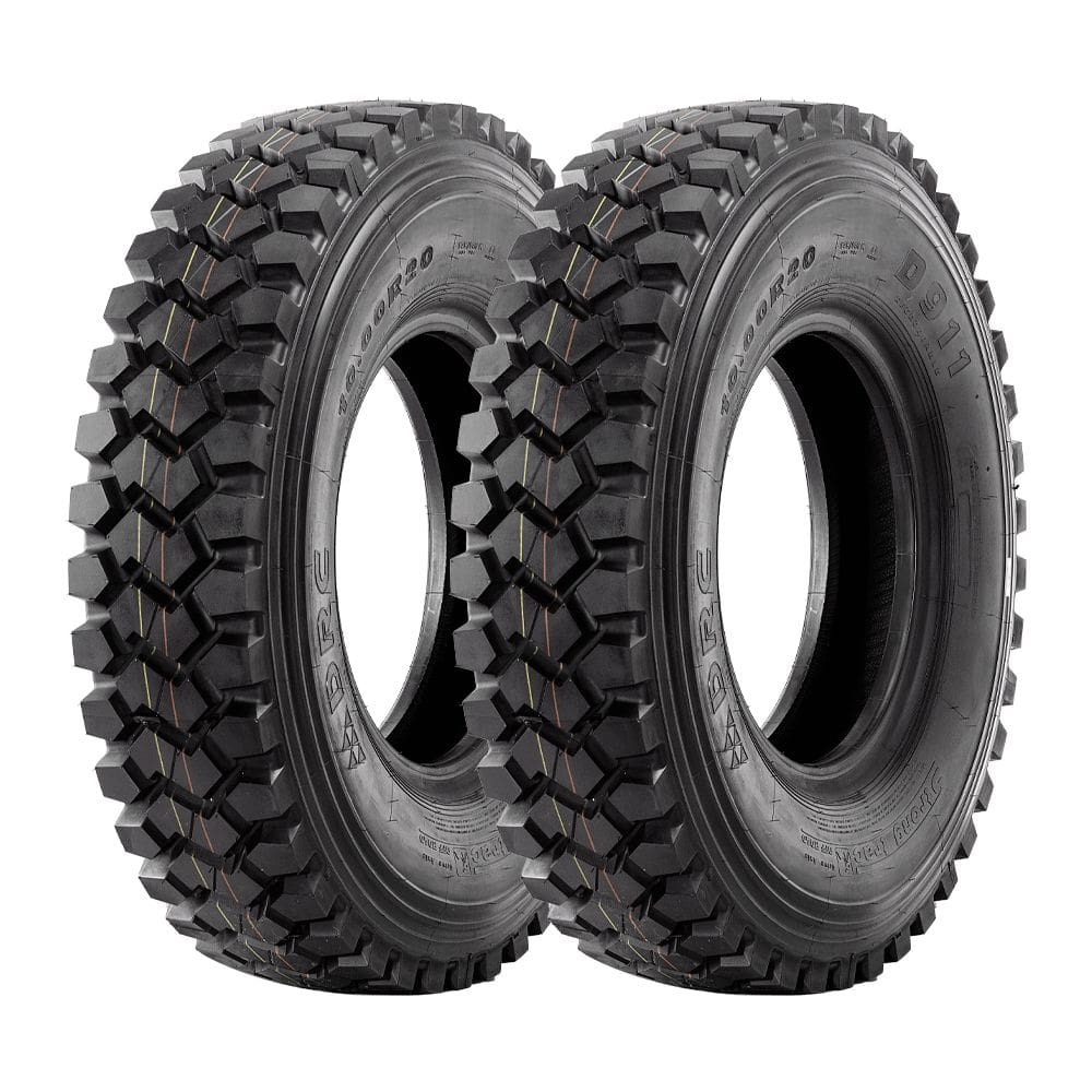 Jogo 2 Pneus DRC Aro 22.5 D911 12.00R22.5 152/149F 18 Lonas