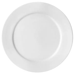 Prato Redondo para Sobremesa Classe Única Bar e Hotel Germer Porcelana Branca