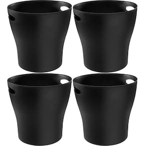 4 Baldes de Gelo Plásticos 7L para Cerveja Vinho Garrafa Cha