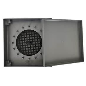 Ralo Oculto Invisível 15x15cm para Banheiro Astra Quadrado P