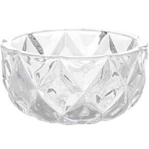Bowl de Cristal Lyor Diamond Deli para Sobremesas Frutas Pot