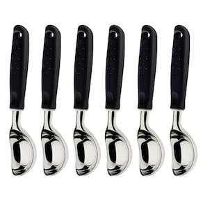 Kit 6 Conchas de Servir Sorvete Tramontina Utilitá Pegador S