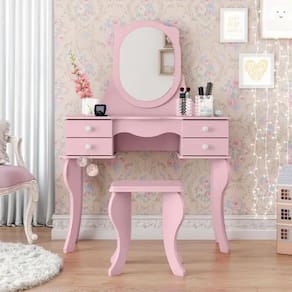 Penteadeira Princesa Rosa  - Patrimar