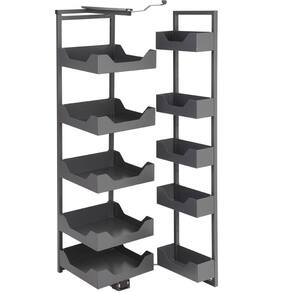 Coluna Alta Deslizante 10 Bandejas 50,5x35x144 até 175cm Cin