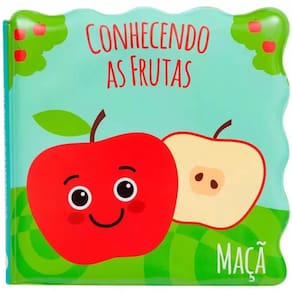 Livrinho de Banho Buba Conhecendo as Frutas +6m Livro Educat