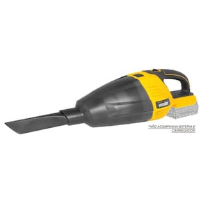 Aspirador de pó bateria intercambiável de 18 V sem bateria e
