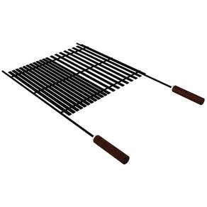 Grelha Tramontina 74x44cm Churrasco Black Grelhados Aço Carb