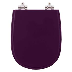 Assento Sanitario Poliester Com Amortecedor Paris Ametista Para Vaso Ideal Standard