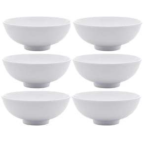 Kit 6 Cumbucas Bowl de Melamina 12,5x5cm Redondo Sobremesa P