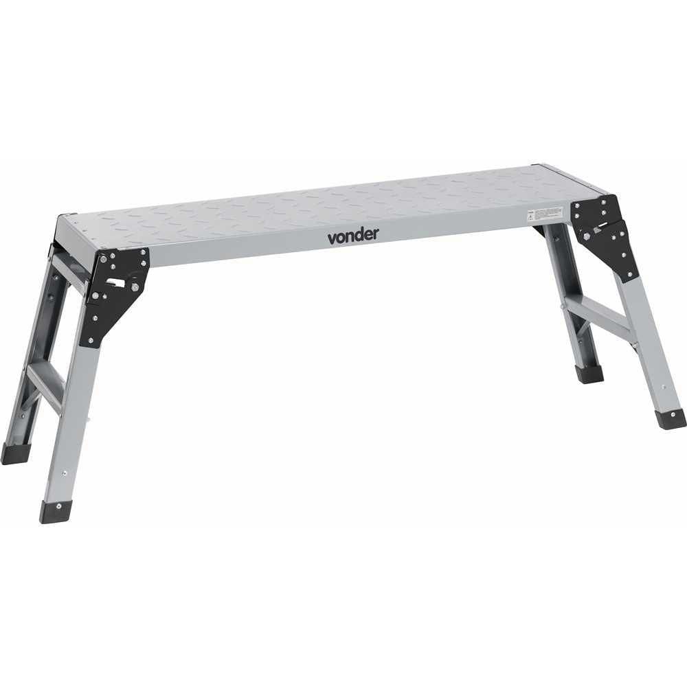 Plataforma de metal dobrável 150 kgf VONDER