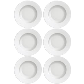 Kit 6 Pratos de Sobremesa Tramontina Maria Augusta em Porcel