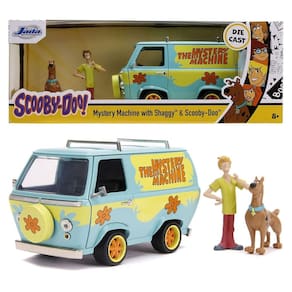 Miniatura Jada Mystery Machine with Shaggy & Scooby-Doo 1/24 Die-Cast