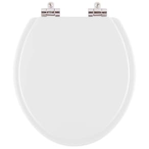 Assento Sanitário Poliester Soft Close Spot Branco Gelo para bacia Deca