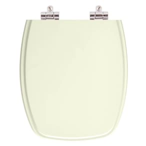 Assento Sanitario Poliester Com Amortecedor Stylus Pergamon (bege Claro) Para Vaso Celite
