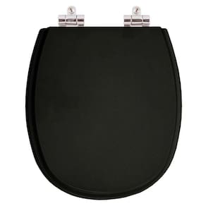 Assento Sanitário Soft Close Aspen Ebano (Preto) para vaso Deca