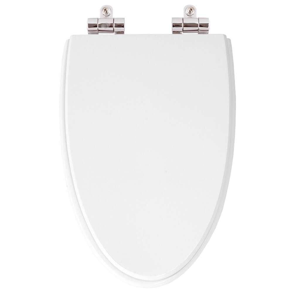 Assento Sanitário Poliester Soft Close One Piece Branco Gelo