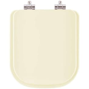 Assento Sanitário Soft Close Quadra Creme (bege claro) para vaso Deca