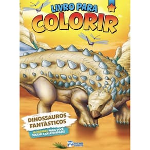 Livro para Colorir Meninos: Dinossauros Fantásticos