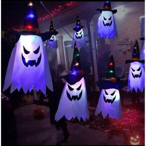 Cordão De Luz Led 1,5m Pisca Pisca Decoração Enfeite Halloween