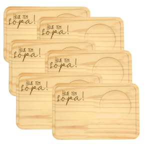 kit Jogo conjunto 6 Pires Ret. p/ tigelas/cumbucas - Pires29