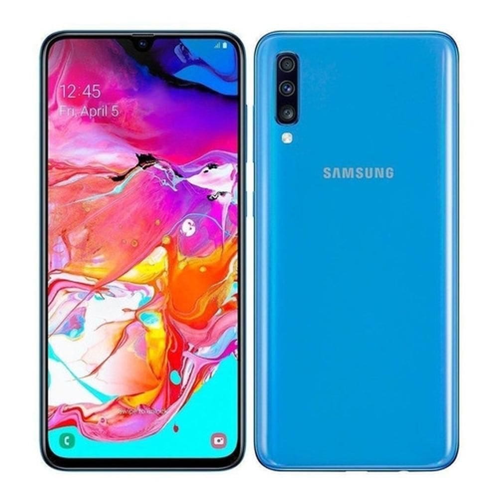 Usado: Samsung A70 128 GB Azul - Regular