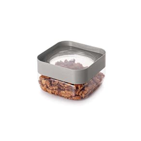 Pote Plug Quadrado Modular Transparente 510ml - Plasútil