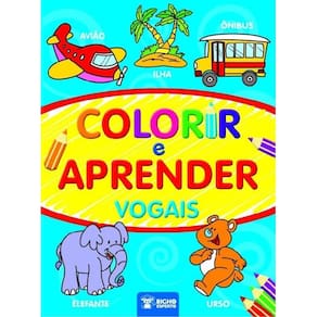 Colorir e Aprender - Vogais