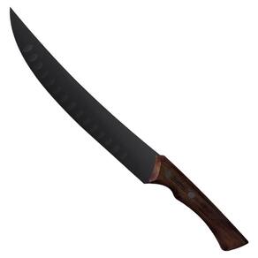 Faca Butcher para Carne 10` Tramontinha Churrasco Black Aço